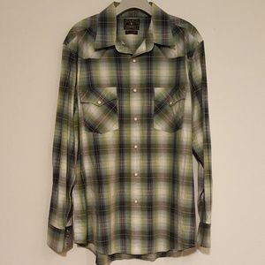 LUCKY BRAND LS PLAID SHIRT